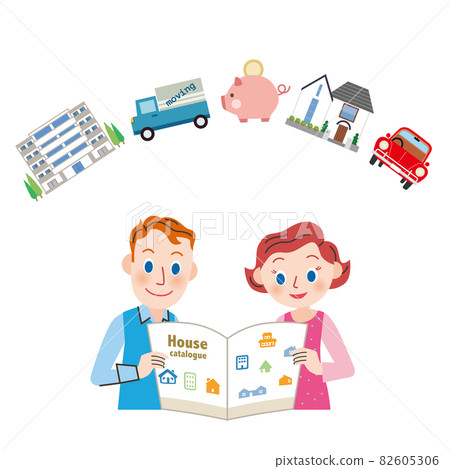 New life, newlyweds, home appliances, moving, new house 82605306