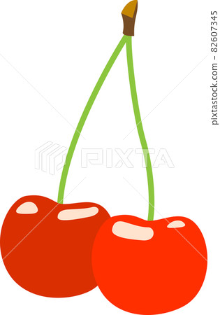 Cherry Illustration 82607345