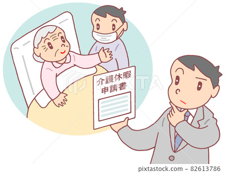Nursing care leave application 82613786