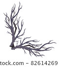Halloween and flowers Watercolor Cliparts 82614269