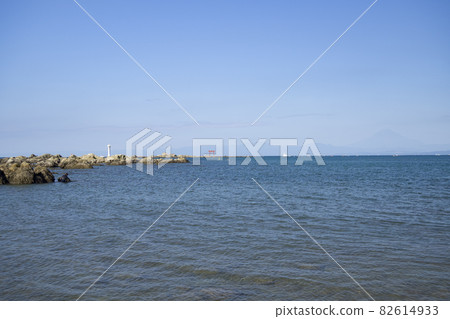 湘南三浦半島逗子市和葉山市之海（秋季） 82614933