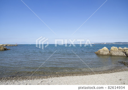 湘南三浦半島逗子市和葉山市之海（秋季） 82614934