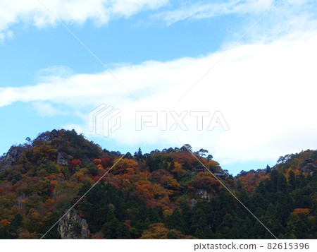 Tateishi Temple Yamadera Autumn Leaves Yellow Leaves Tateishi Temple Yamadera Autumn Leaves Yellow Leaves 82615396