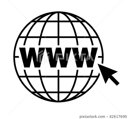 互聯網搜索圖標 web 圖標 82617690