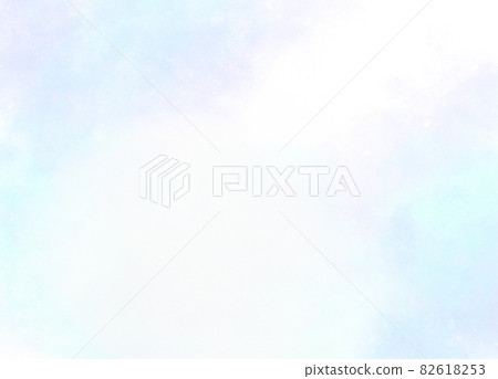 Pale and gentle watercolor background drawn in aqua blue 82618253
