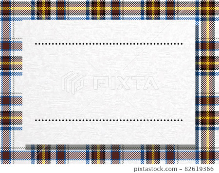 Tartan plaid frame - Stock Illustration [82619366] - PIXTA