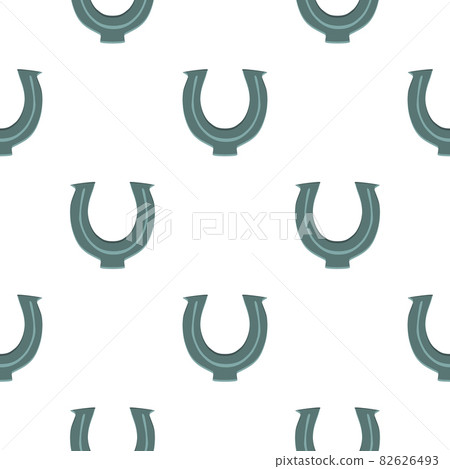 Illustration on theme Irish holiday St Patrick day, seamless horseshoes Illustration on theme Irish holiday St Patrick day, seamless horseshoes 82626493