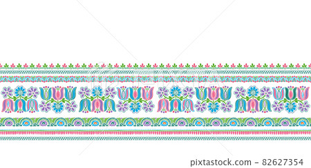 Hungarian border pattern 3 82627354
