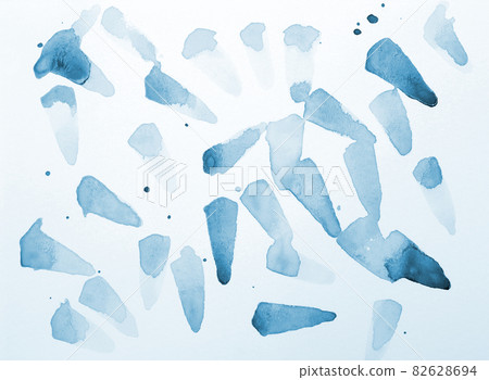 Abstract blue watercolor on paper texture as background design Abstract blue watercolor on paper texture as background design 82628694