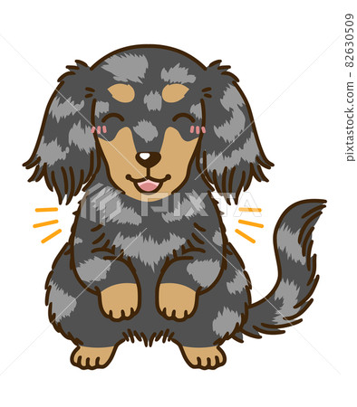 歡樂臘腸犬(銀色斑紋) 歡樂臘腸犬(銀色斑紋) 82630509