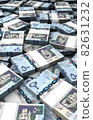 Stack of Saudi Arabian Riyals 82631232