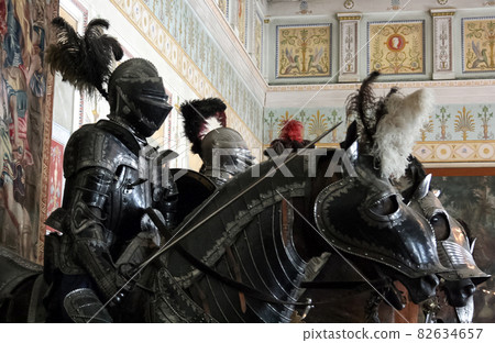 Exhibits in Hermitage Museum in SAINT PETERSBURG, RUSSIA  82634657