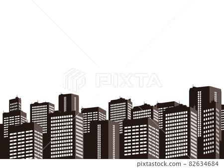 建築剪影三維背景 2 建築剪影三維背景 2 82634684