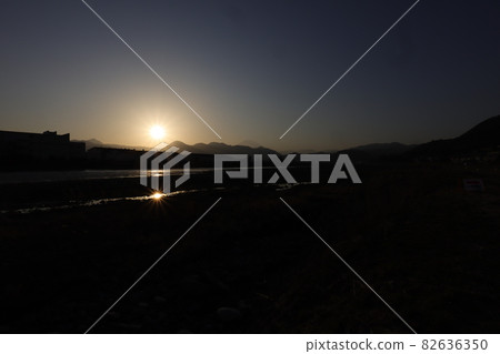 A sunset A sunset 82636350