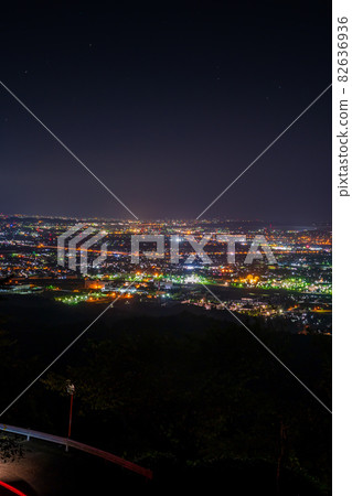 二條山展望台二條山萬葉線高岡市富山[暖色系] 82636936