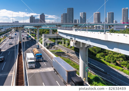"Tokyo" Transportation and logistics image "Tokyo" Transportation and logistics image 82638489