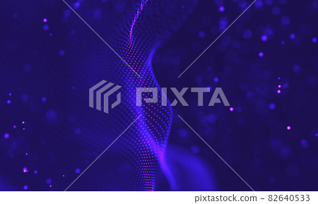 Ultra violet galaxy background. Space background illustration universe with Nebula. 2018 Purple technology background. Artificial intelligence concept Ultra violet galaxy background. Space background illustration universe with Nebula. 2018 Purple technology background. Artificial intelligence concept 82640533