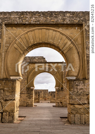 Palace of Medina Azahara near Cordoba in Andalusia, Spain 82645216