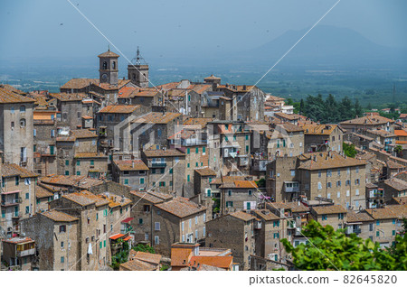 The village of Caprarola in Lazio The village of Caprarola in Lazio 82645820