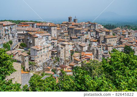 The village of Caprarola in Lazio The village of Caprarola in Lazio 82645822