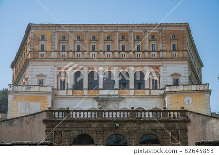 The facade of Villa Farnese in Caprarola The facade of Villa Farnese in Caprarola 82645853