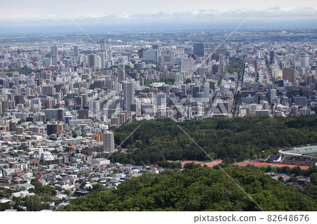 大倉山的街景_札幌 大倉山的街景_札幌 82648676