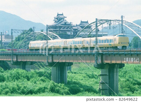 JR West 289 series limited express Kinosaki "following the land related to Akechi Mitsuhide" wrapping organization JR West 289 series limited express Kinosaki "following the land related to Akechi Mitsuhide" wrapping organization 82649622