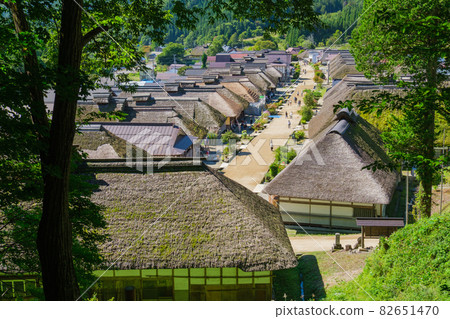 Cityscape of Ouchi-juku Cityscape of Ouchi-juku 82651470