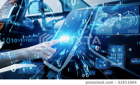 Automotive and Technology Digital Transformation 82651664