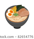 Ramen illustration: Ramen illustration 82654776