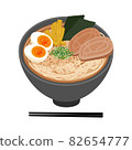 Ramen illustration: Ramen illustration 82654777