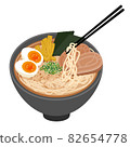 Ramen illustration: Ramen illustration 82654778