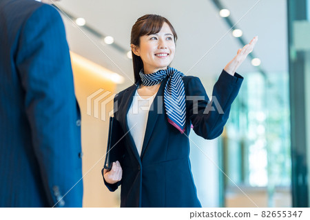 接待女商務禮賓辦公室拍攝合作《LINK FOREST》 82655347