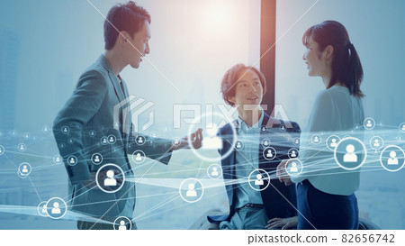 Business network Business network 82656742
