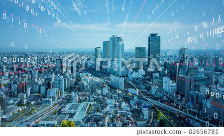 Cities and data digital transformation Cities and data digital transformation 82656781