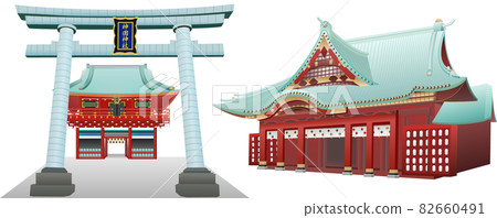 Kanda Myojin Torii Romon Main Hall Kanda Myojin Torii Romon Main Hall 82660491