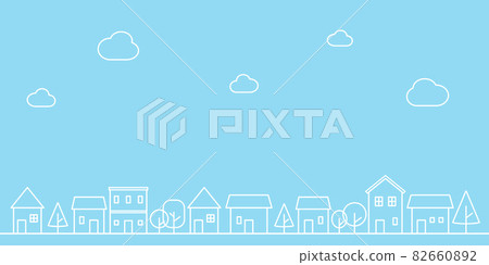 Simple cityscape 82660892