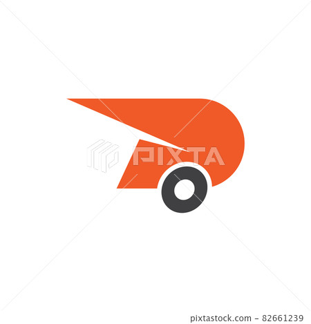 Fast shipping delivery truck 82661239