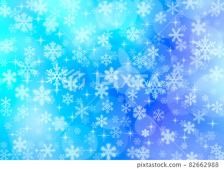 Snow crystal background material 82662988