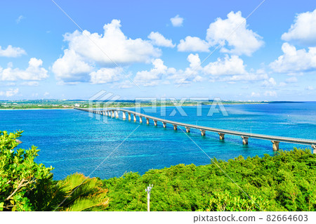 沖繩縣宮古島的風景，來馬大橋天文台 82664603