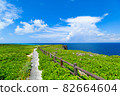 Scenery of Nishi-Heian Nazaki, Miyakojima, Okinawa Prefecture 82664604