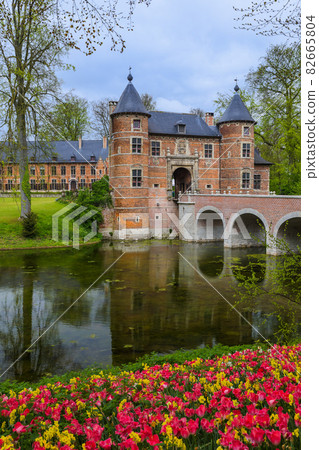Groot Bijgaarden Castle in Brussels Belgium Groot Bijgaarden Castle in Brussels Belgium 82665804