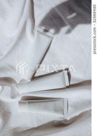 White tubes with cosmetic cream, health care White tubes with cosmetic cream, health care 82666480