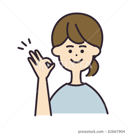 女性OK上身 82667904