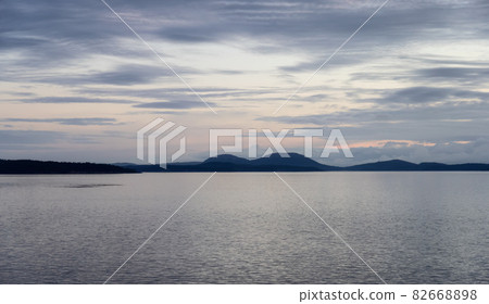 Gulf Islands on the West Coast of Pacific Ocean. Gulf Islands on the West Coast of Pacific Ocean. 82668898