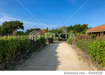 竹富島的風景 82669190