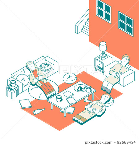 生病無法行動的女性 82669454