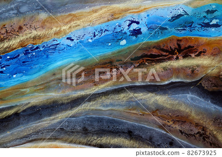 Fluid colors - abstraction from poured colors Fluid colors - abstraction from poured colors 82673925