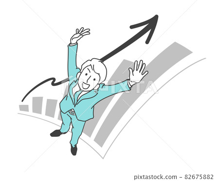 一個樂於使用萬歲來增加銷售額和改善經營業績的男人 82675882