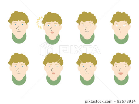 西方男人的8種面部表情 西方男人的8種面部表情 82678914